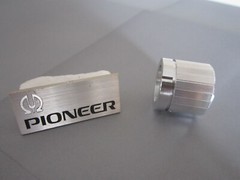 Pioneer SX-1250 SX-1050 Volume Knob (Brand New & Set Screws!!) AAB-104