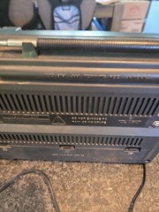 Vintage General Electric Super Radio II GE Retro 70s 80s AM/FM