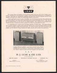 Leak Varislope Mono Amplifier Promotional brochure, English