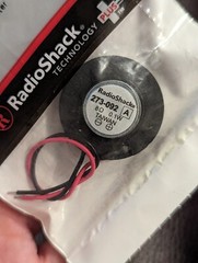 Radio Shack 1 1/8″ (29mm) Mini Speaker 8-Ohm 273-0092 Taiwan NEW!! Vtg
