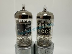 PHILIPS ECC83 SHORT GRAY PLATE TUBES Platinum Matched on AT1000 12AX7