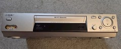 Sony SLV-N88 VHS VCR Player Tested Working 4-Head Hi-Fi Stereo No Remote