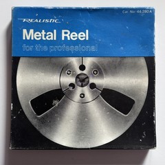 NOS Realistic Metal Take Up Reel 7″ 44-280