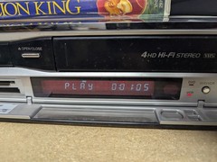 LG LRY-517 DVD Recorder VCR Combo 4HD Hi-Fi VHS CD DVD+R Tested Read Description