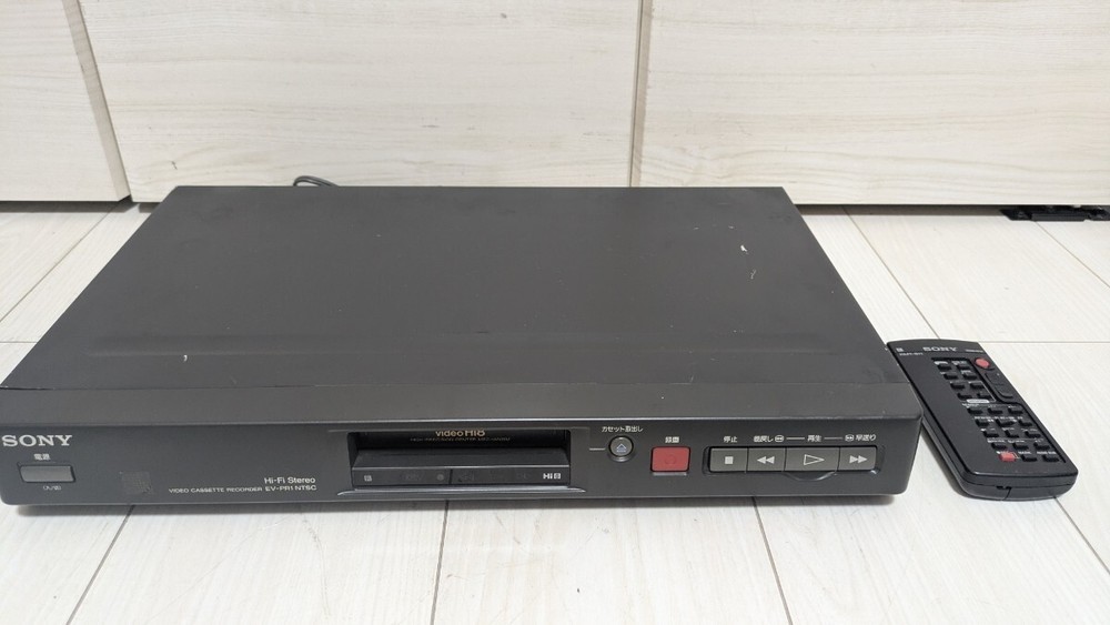 Sony EV-PR1 Hi8 Video8 8mm Video Cassette Recorder Player Deck NTSC JANK