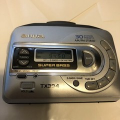 Aiwa HS-TX394 Radio Player Read Inside -Cassette Doesn’t Work- Radio Works @B