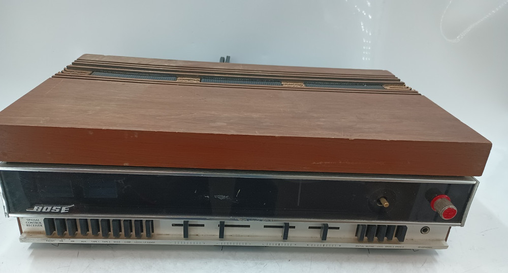 Bose Spatial Control Receiver Wood Panel Case – AS-IS – Parts/Repair EB-20384