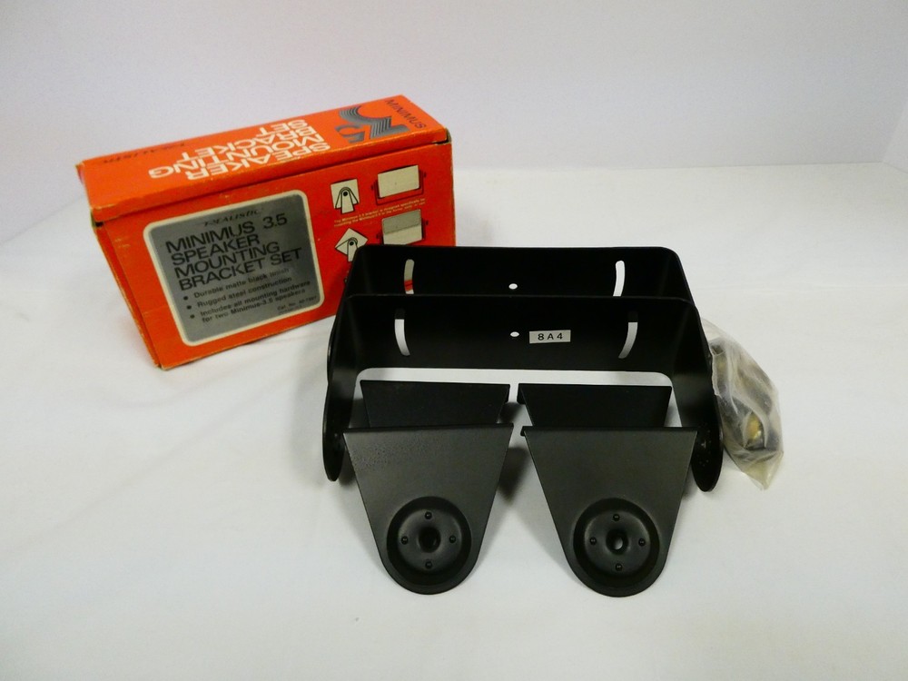 Realistic Minimus-3.5 Speaker Bracket Set Mounts Hardware Included