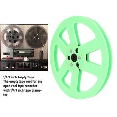 1/4 7 Inch Empty Tape Reel Fit For Reel To Reel ABS Universal Open Ree HPLZ
