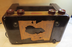 Antique DeWald AM/FM Tube Receiver Model C-800 – Early 1950s – For Parts/Repair
