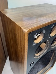 Pioneer CS911A Speaker CABINET & Crossover In Original Box With Packing Foam DOA