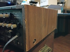 RARE ONKYO A7022 AMP. NOT TESTED, AS IS FOR PARTS OR REPAIR. POWER LIGHT WORKS.