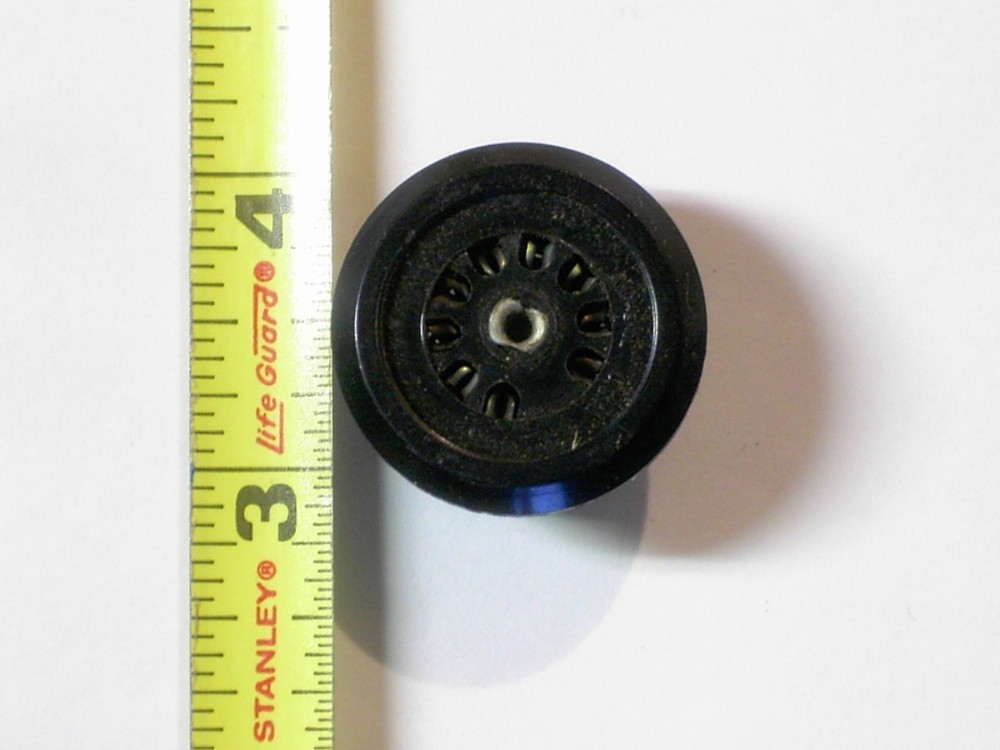 Vacuum Tube Socket, 9 Pin, Solder Conn