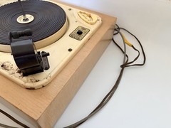 Vintage Garrard RC 98L Record Player 33-45-78 Turntable Needs Repair