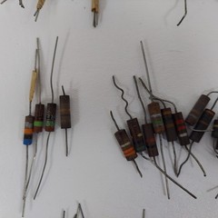 100+ Radio Electronic Carbon Comp Resistor Circuits Allen-Bradley IRC Wood Box