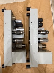 Western Electric WE 124B tube power amplifier replica