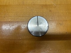 Vintage McIntosh MC2300 Amplifier Knob May Also Fit MC2500 Fair Condition