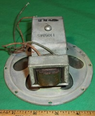 Vintage 5-Inch PM SPEAKER by All Star Products (1105845) w/output transf (1958)