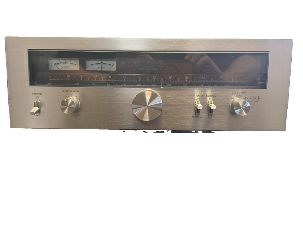 Kenwood KT-7500 AM/FM Stereo Tuner Audiophile Quality Excellent Condition