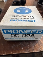 Pioneer SE-30A Head Phones – Cup Style – Large Plug