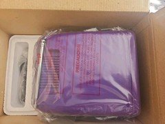 SPECTRA 5″ Black & White AC/DC/12v Portable TV with AM/FM Radio – New Old Stock