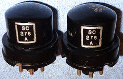 2 NOS RCA JRC 6H6 VT-90 Vacuum Tubes 1945 Vintage for Radios & Eico Tube Testers