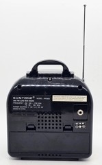 Vintage Suntone RR5900 AM/FM Jukebox Radio Desktop Novelty Black Tested Works