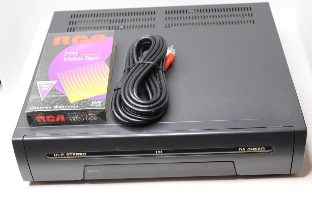 LXI Series 580 VHS VCR Video Cassette Recorder Player Sears Tested w Cables Tape