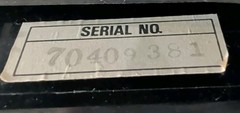 Cosmo 4.5” Vintage TV Antenna Black & White Retro Portable Television UNTESTED
