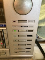 Soundesign SDI6000 STEREO AM FM /CASSETTE PLAYER Taiwan Tested – WORKS!