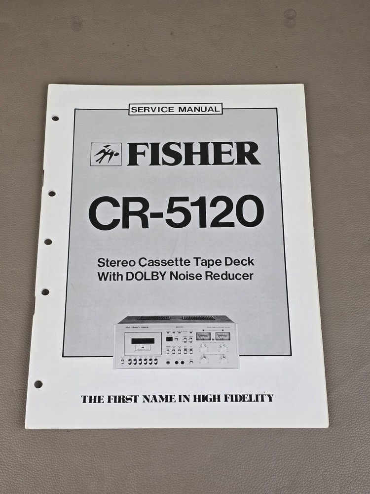 Fisher CR-5120 Service Manual 2445
