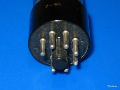 Vintage USA Hytron 6v6GT Vacuum Tube Grey Glass, Tests EXCELLENT 3600 mho, 130%