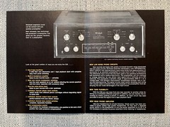 NEW Original McIntosh C-28 Preamplifier Sales, Information, Advertising Brochure