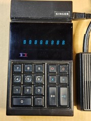 Singer Friden VERY RARE Vintage Calculator W/AC Power Supply Clean Working Well