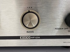 EICO HF12A Tube Integrated Amplifier 18 Watt Vintage HiFi Amp Untested