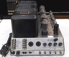 Mclntosh MC240 Tube Amplifier audio vintage maintenance Working Confirmed