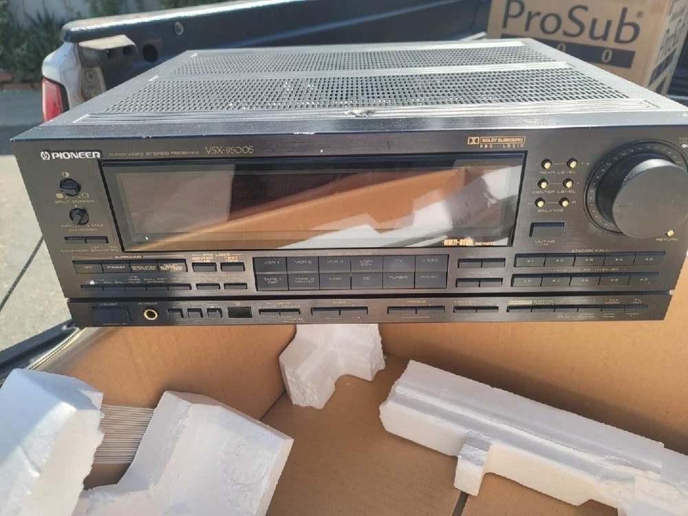 Rare Pioneer CSX-9500S RECIEVER with Remote Control And Original Box