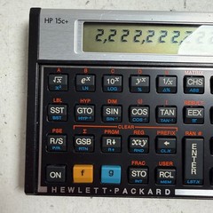 hewlett packard hp 15C+ Vintage calculator VERY RARE PROTOTYPE