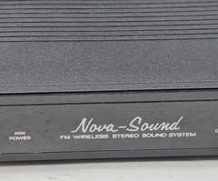 Realistic 40-1360 Nova-Sound FM Wireless Stereo Sound System Black 2-Channel