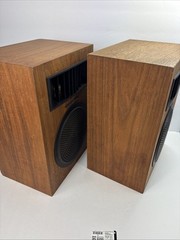 VINTAGE 70s Radio Shack Realistic Minimus-5 Tandy Wood Bookshelf Speaker 40-255B