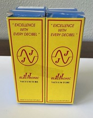 NEW JJ Electronic Factory Matched Quad 6L6GC Vacuum Tubes