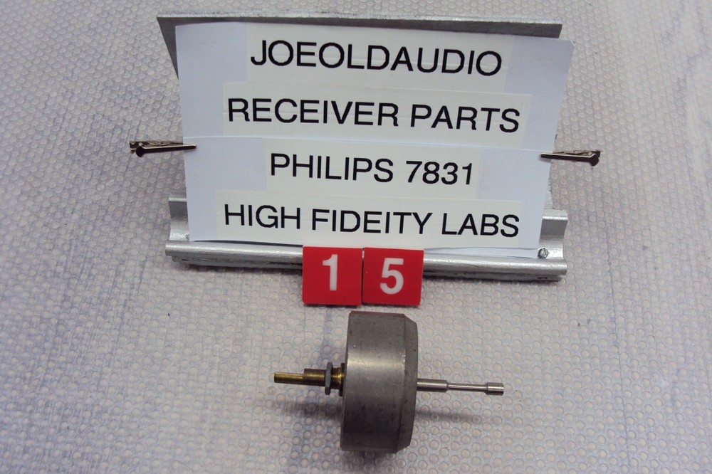 Philips 7831 Receiver AM/FM Tuning Flywheel. Tested Parting Out Entire 7831