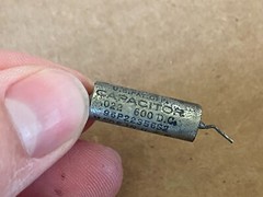 Vintage .022 uf 600v Sprague 96P Vitamin Q Guitar or Amp Tone Capacitor (Qty)