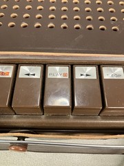 Audiotronics Classette 141 Solid State Japan Vintage Brown Working