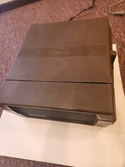 Vintage -Audiotronics 326 A- Portable Turntable Turns On!