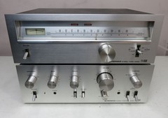 PIONEER 2PC SA-6500 INTEGRATED AMP + TX-6500 TUNER RECAPPED PRO SERVICED + LED’s