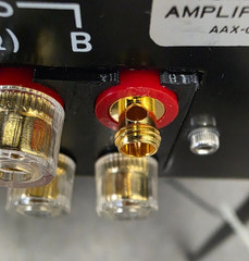 Pioneer SX-424 and SX-525 Speaker Terminal Conversion (Banana Plugs)
