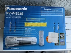 Panasonic PV-V4523S VCR OmniVision 4 Head Hi-Fi Stereo Silver New Sealed