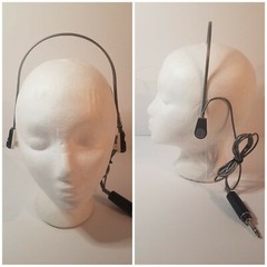 Vintage, Realistic, 8 Ohm Ear Bud, Stereo, Mono, Headphones, Made in Japan