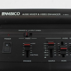 Ambico V-6310 Audio Mixer and Video Enhancer – Untested